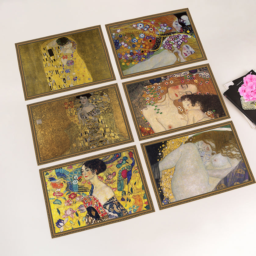 Pailgi Stalo padėkliukai „Gustav Klimt