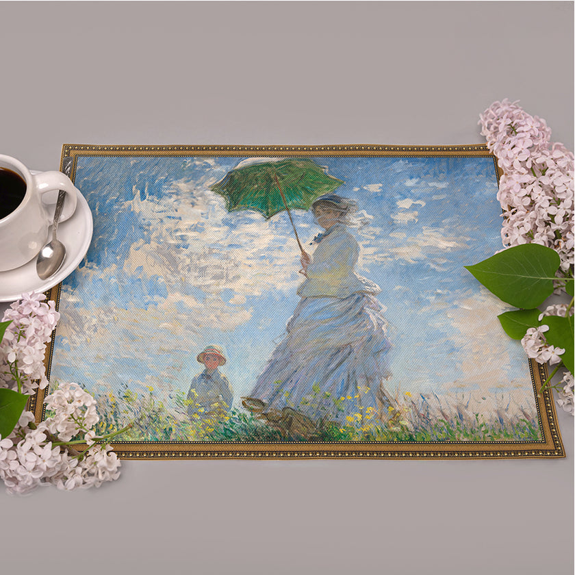 Pailgi Stalo padėkliukai „Claude Monet