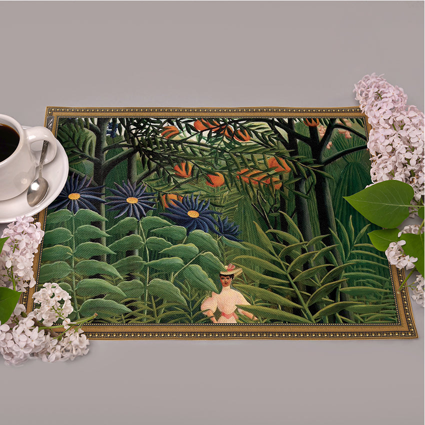 <tc>Table mats "Henri Rousseau" (6 pcs.)</tc>