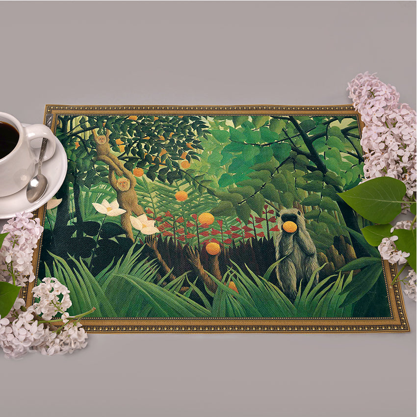 <tc>Table mats "Henri Rousseau" (6 pcs.)</tc>