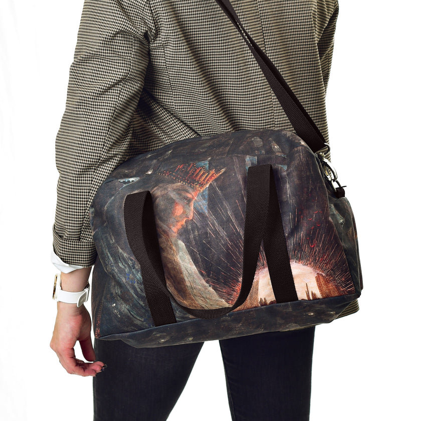 Kelioninis / sportinis krepšys M. K. Čiurlionis „Karalių pasaka