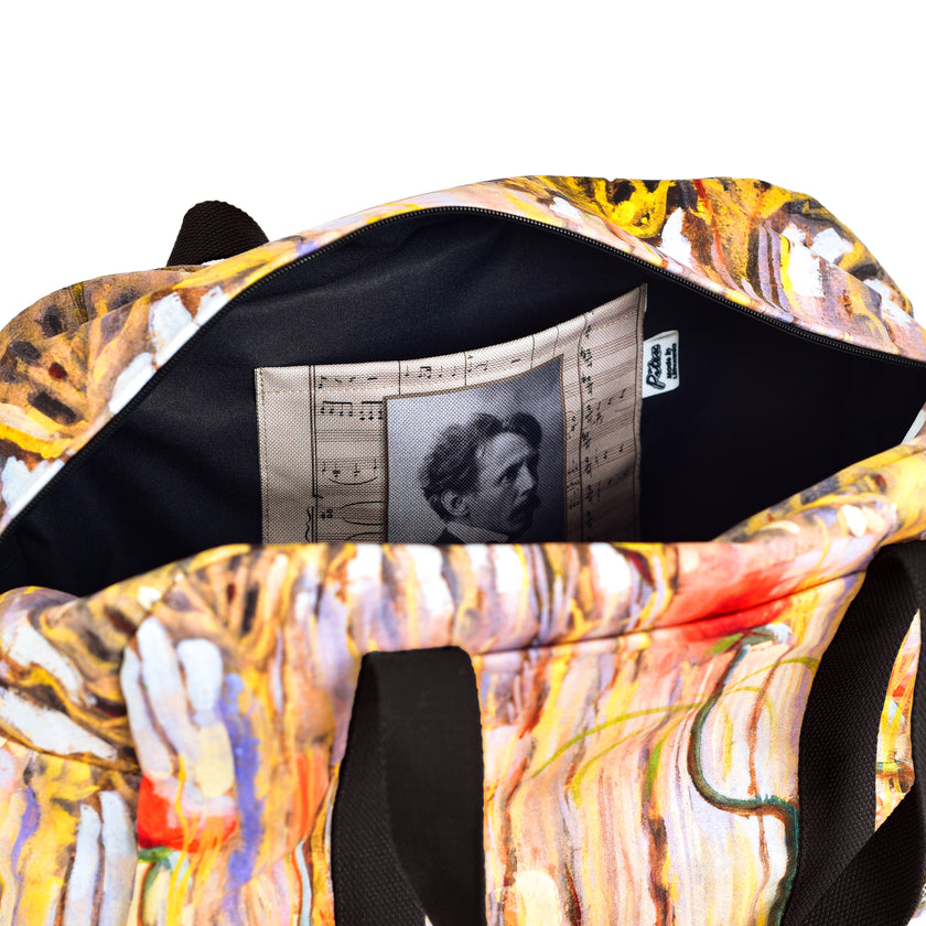 Kelioninis / sportinis krepšys M. K. Čiurlionis „Pasaulio sutvėrimas IX