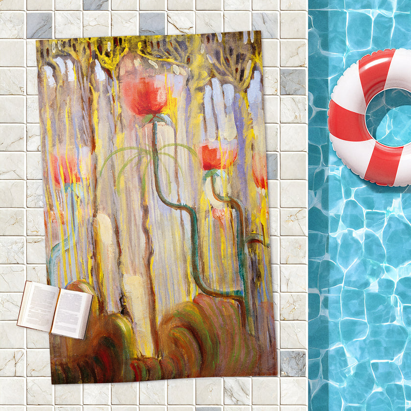 Rankšluostis M. K. Čiurlionis „Pasaulio sutvėrimas IX