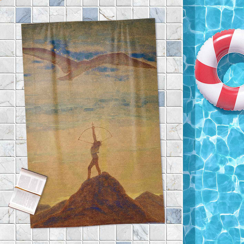 Rankšluostis M. K. Čiurlionis „Saulė eina Šaulio ženklu