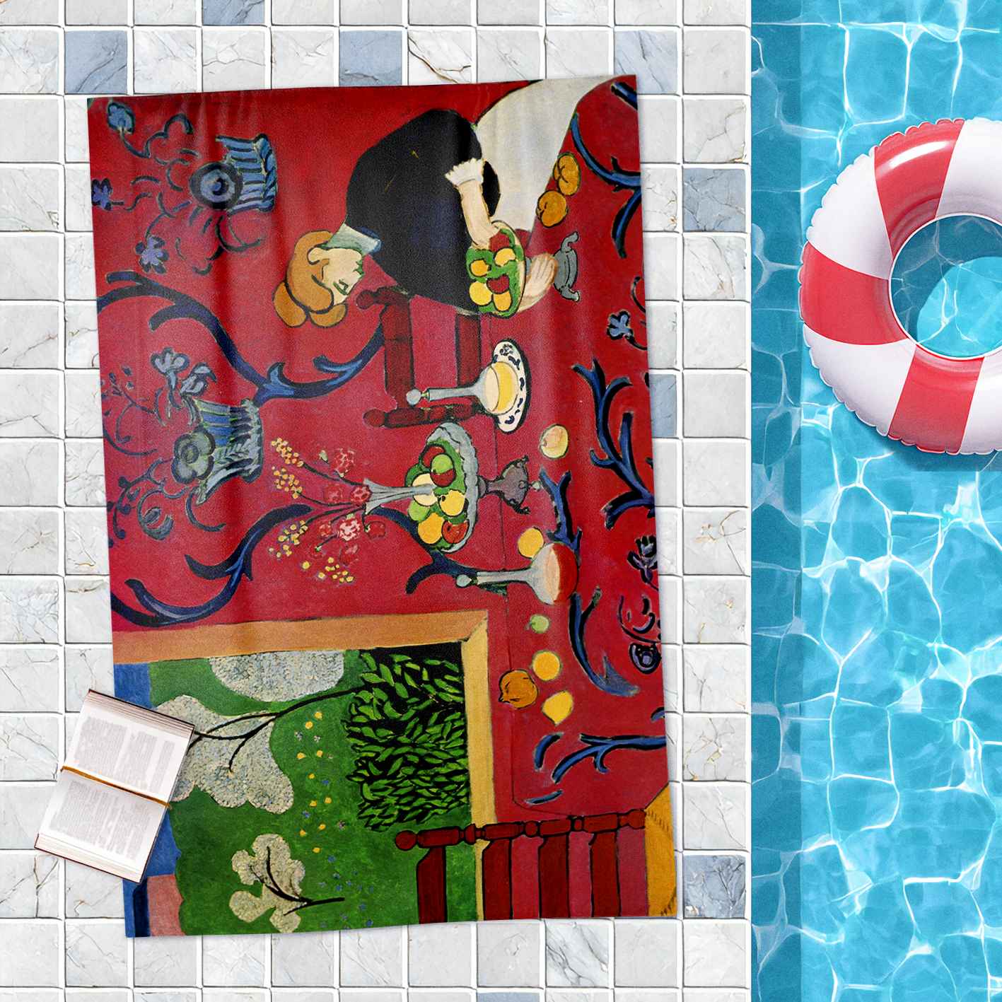 Rankšluostis Henri Matisse „Harmony in Red