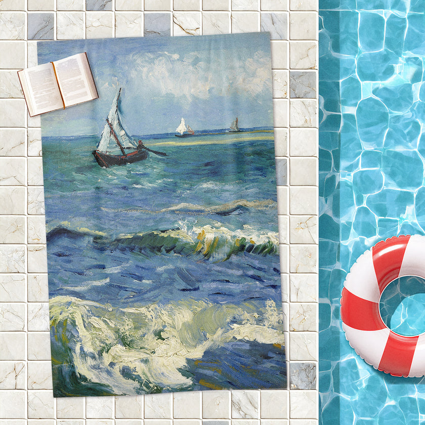 Rankšluostis Vincent van Gogh „The Sea at Les Saintes-Maries-de-la-Mer