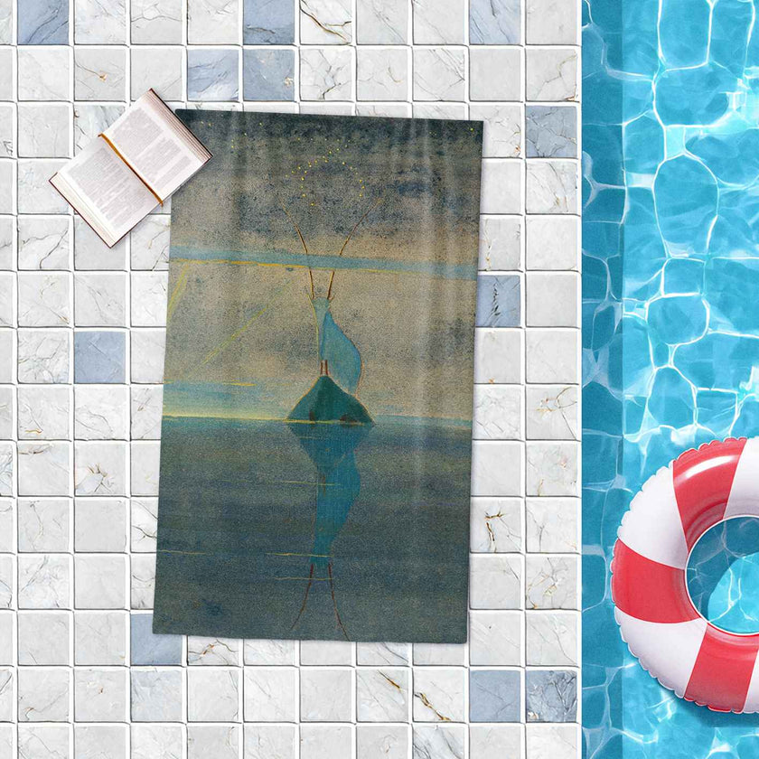 Rankšluostis M. K. Čiurlionis „Saulė eina Ožiaragio ženklu