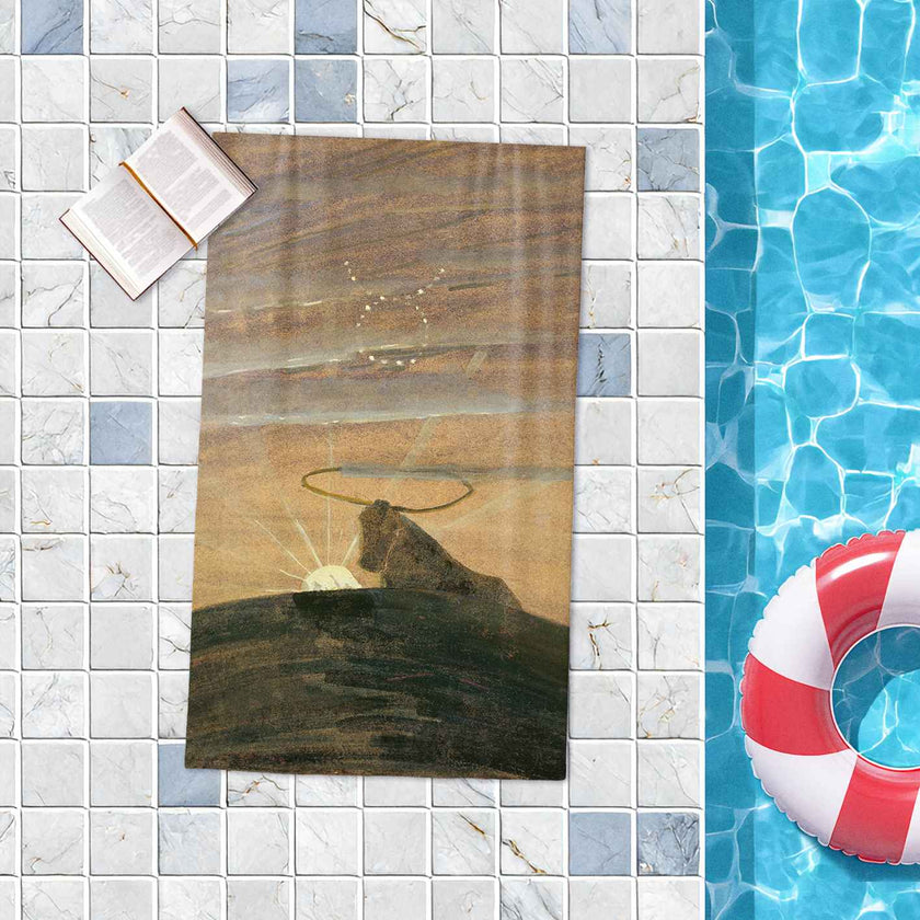 Rankšluostis M. K. Čiurlionis „Saulė eina Jaučio ženklu