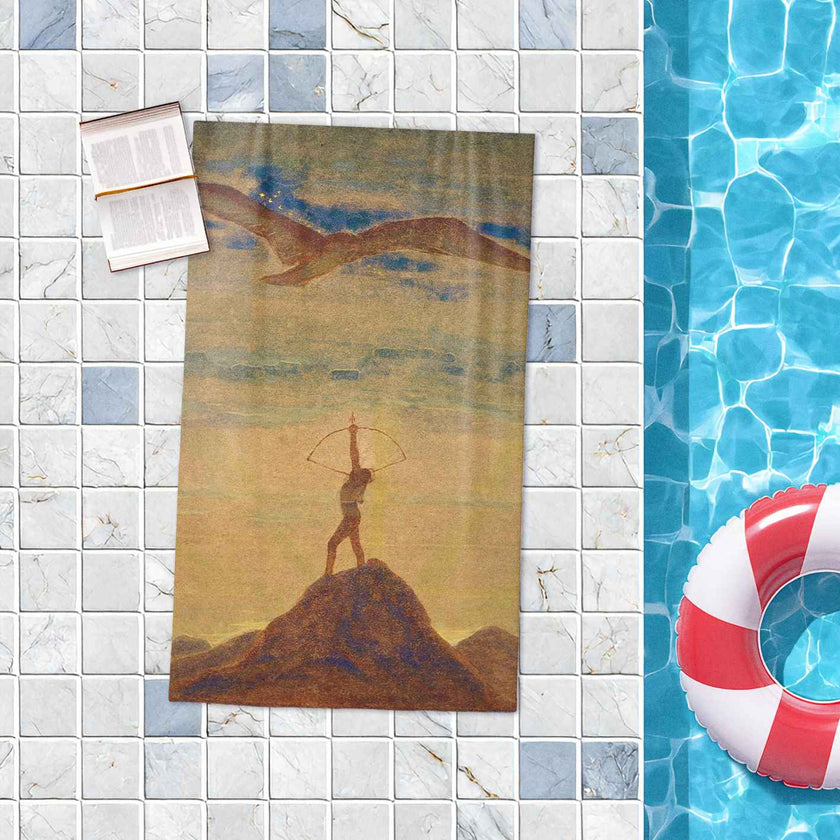 Rankšluostis M. K. Čiurlionis „Saulė eina Šaulio ženklu