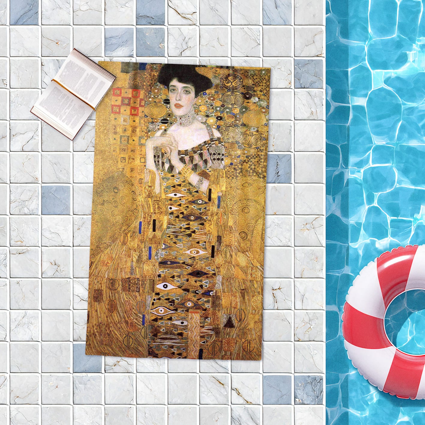 Towel Gustav Klimt 