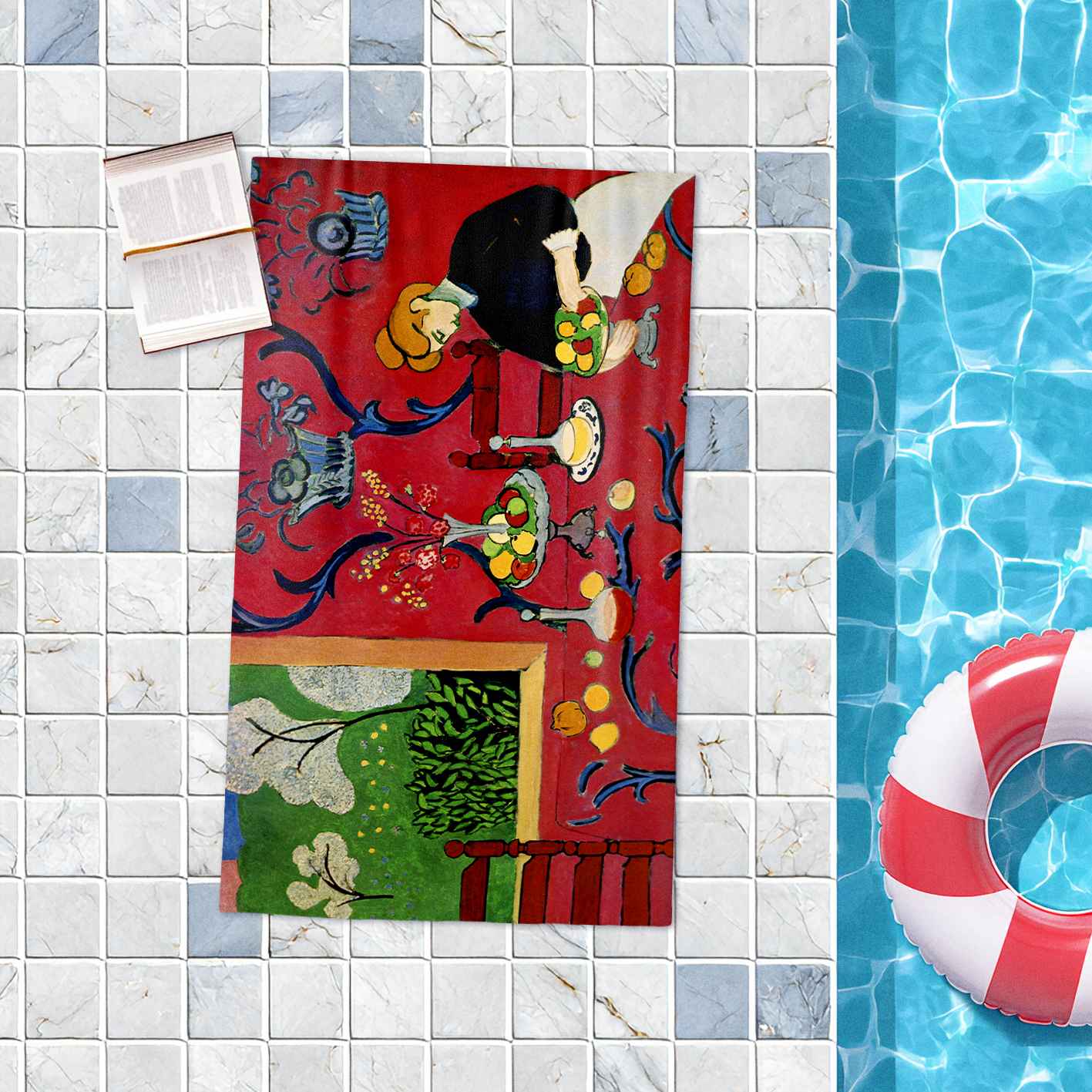 Rankšluostis Henri Matisse „Harmony in Red