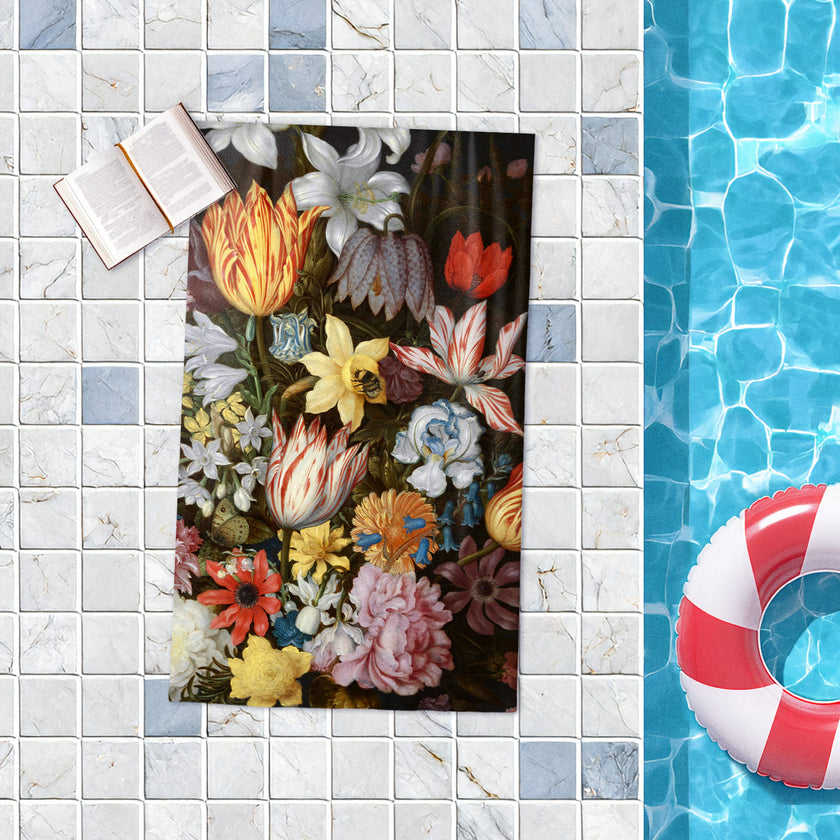 Rankšluostis Ambrosius Bosschaert „Still Life Of Flowers In A Wan-Li Vase