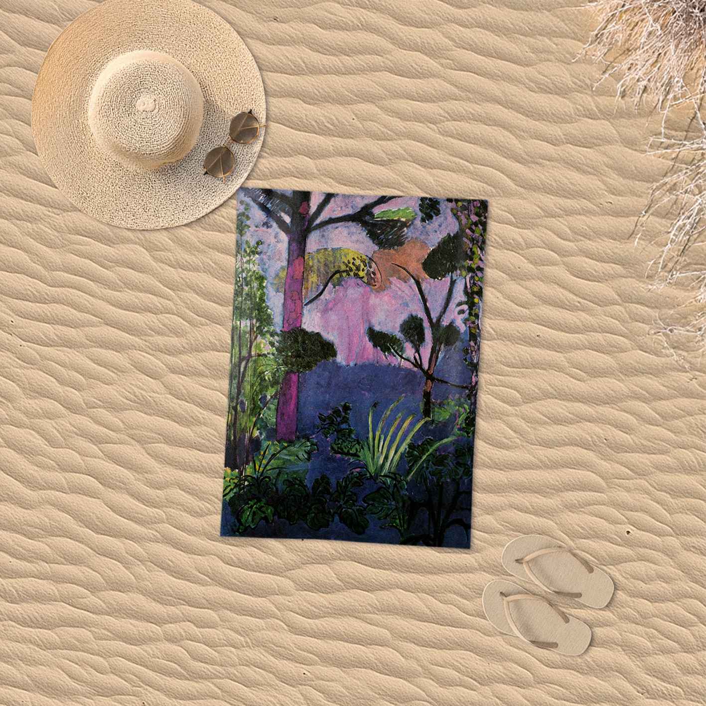 Rankšluostis Henri Matisse „Moroccan Landscape