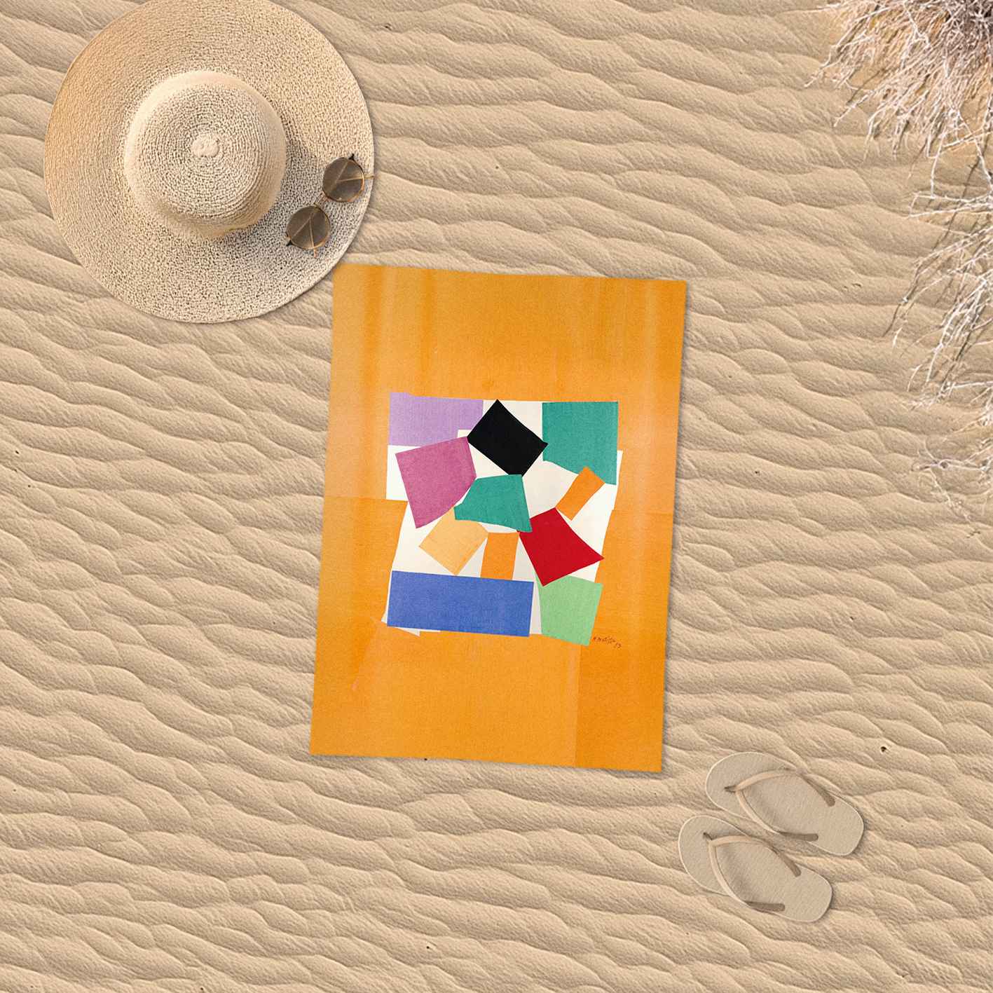 Rankšluostis Henri Matisse „The Snail