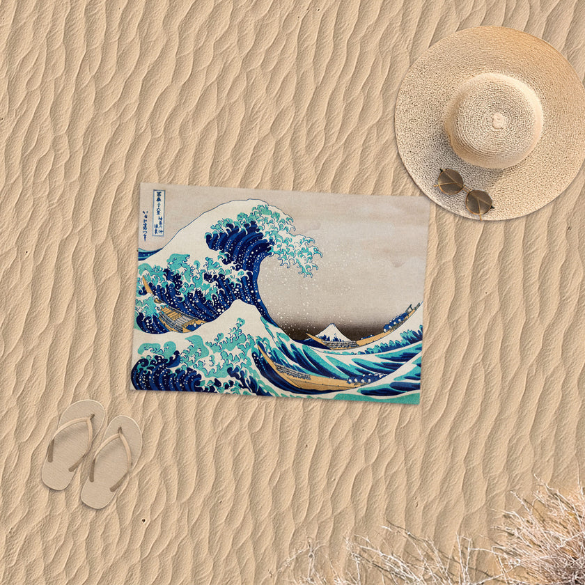Rankšluostis Hokusai „The Great Wave off Kanagawa