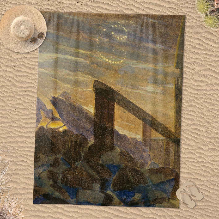 Rankšluostis M. K. Čiurlionis „Saulė eina Vėžio ženklu