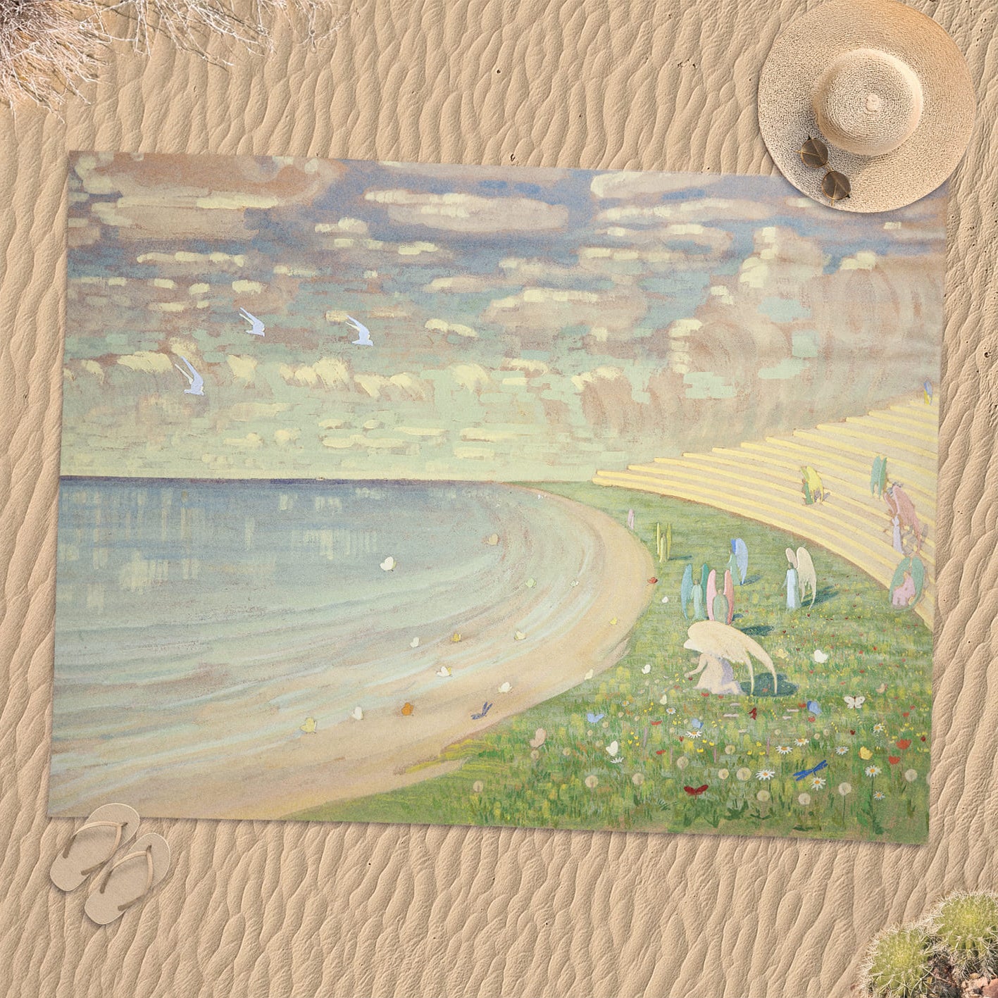 Rankšluostis M. K. Čiurlionis „Angelai"