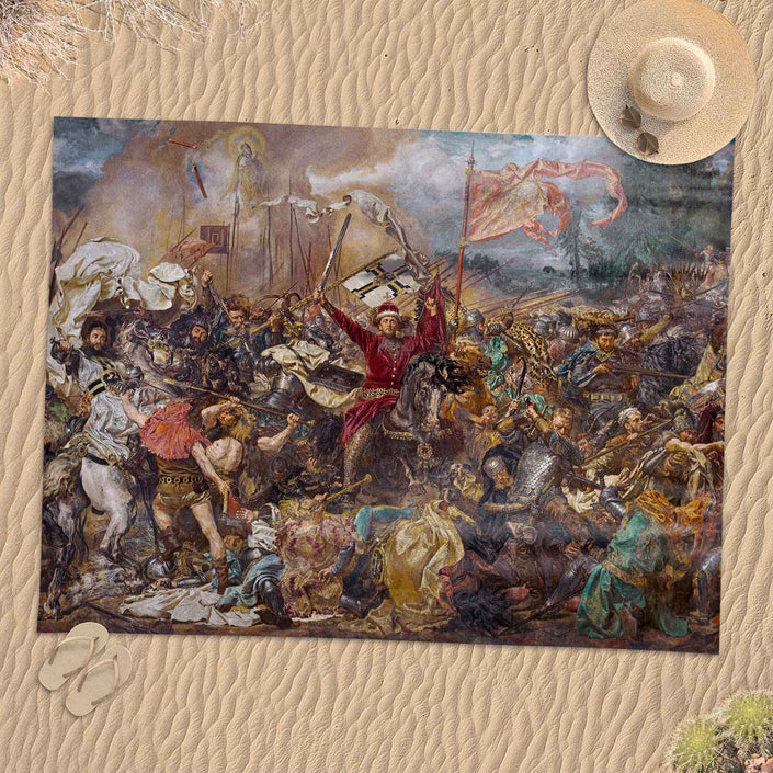 Rankšluostis Jan Matejko „Žalgirio mūšis“