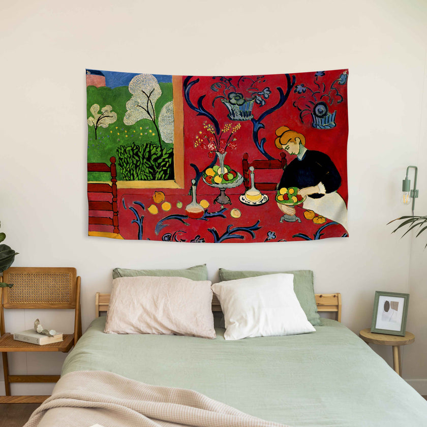 Sienos dekoracija gobelenas Henri Matisse „Harmony in Red