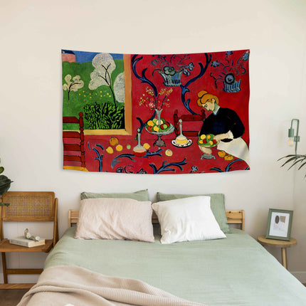 Sienos dekoracija gobelenas Henri Matisse „Harmony in Red