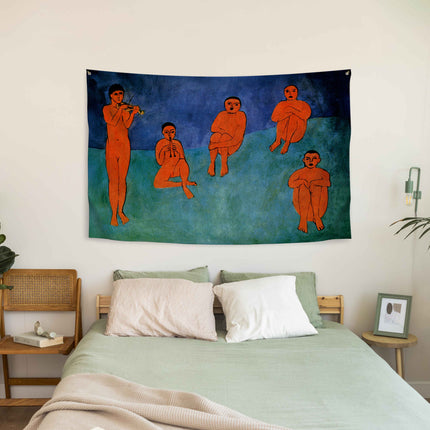 Sienos dekoracija gobelenas Henri Matisse „„Music