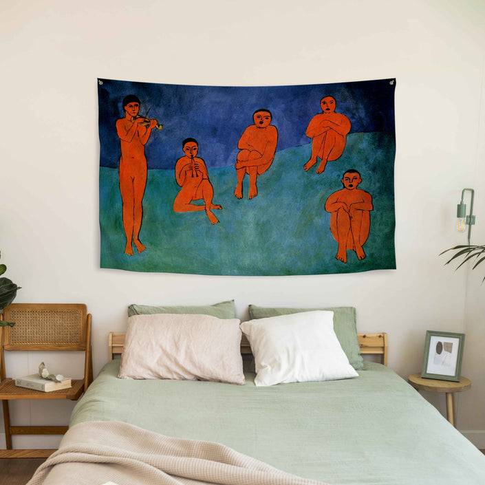Sienos dekoracija gobelenas Henri Matisse „„Music