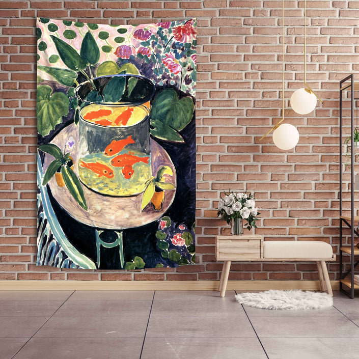 Sienos dekoracija gobelenas Henri Matisse „The Goldfish