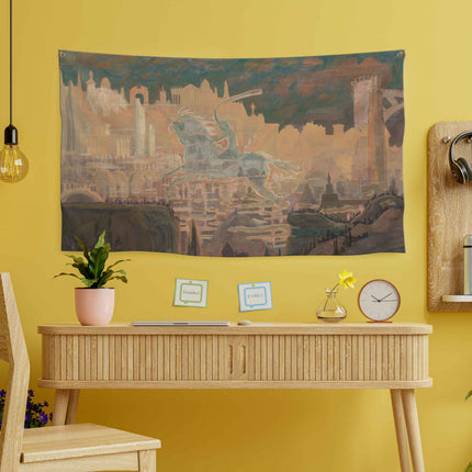 Wall decoration tapestry MK Čiurlionis 