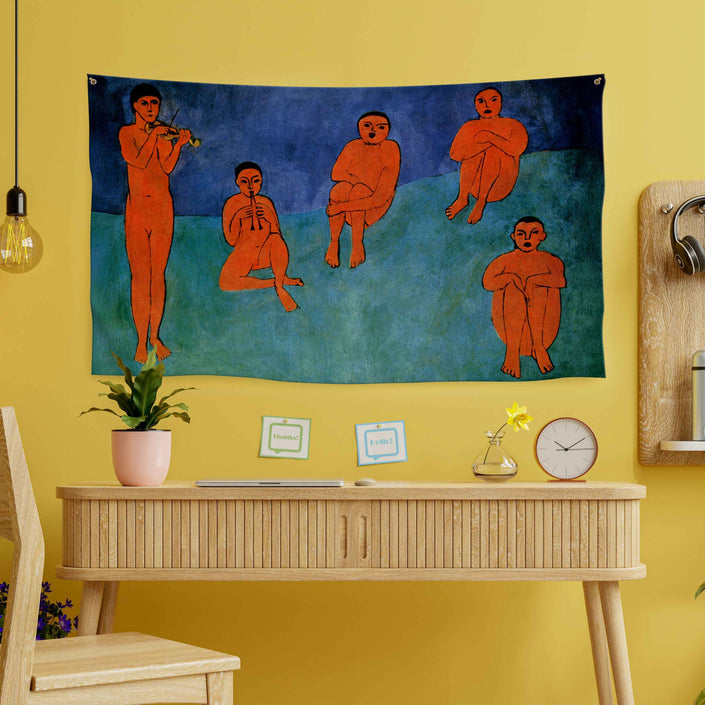 Sienos dekoracija gobelenas Henri Matisse „Music