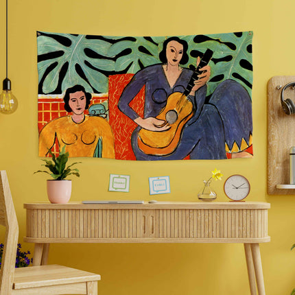 Sienos dekoracija gobelenas Henri Matisse „La Musique