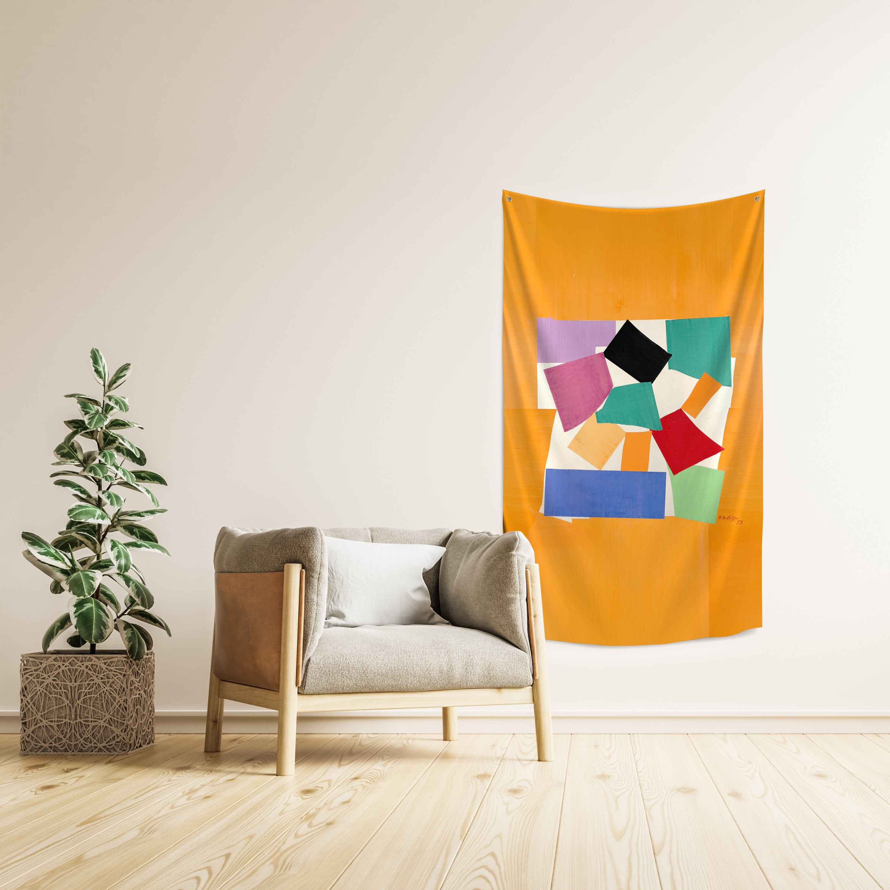 Wall decoration tapestry MK Čiurlionis 