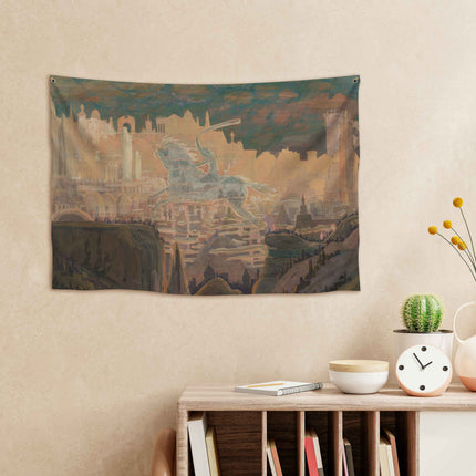 Sienos dekoracija gobelenas M. K. Čiurlionis „Vyčio Preliudas