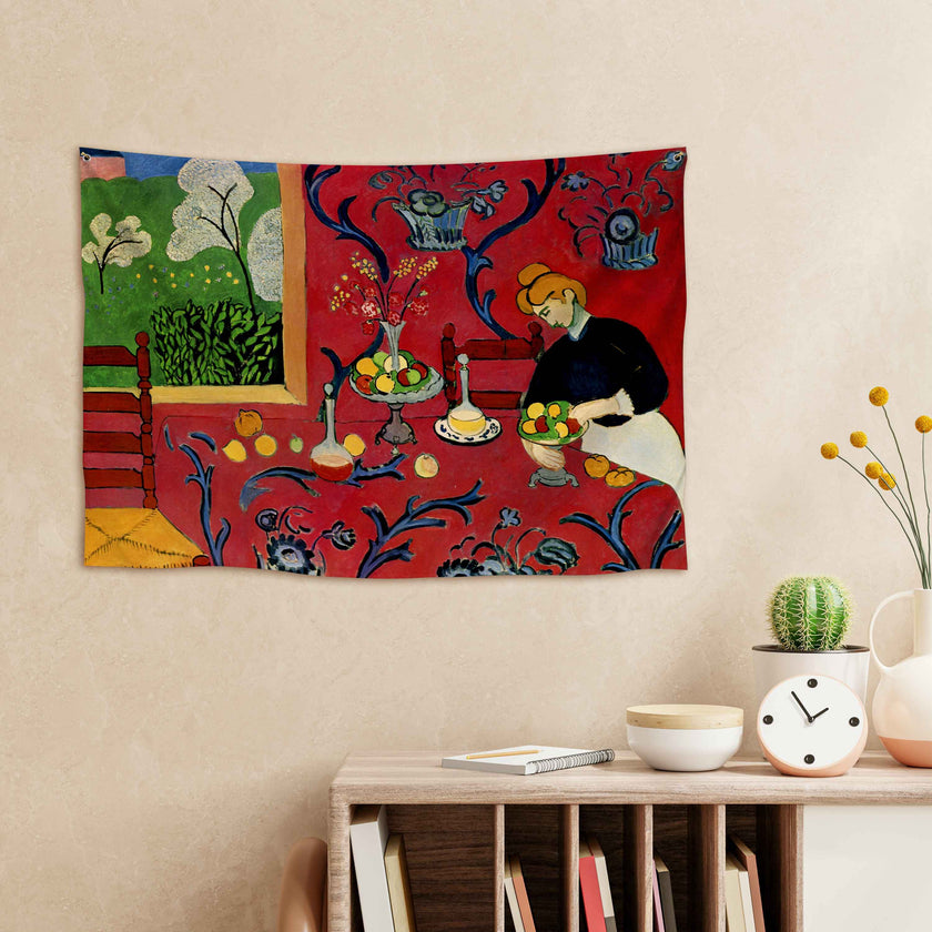 Sienos dekoracija gobelenas Henri Matisse „Harmony in Red