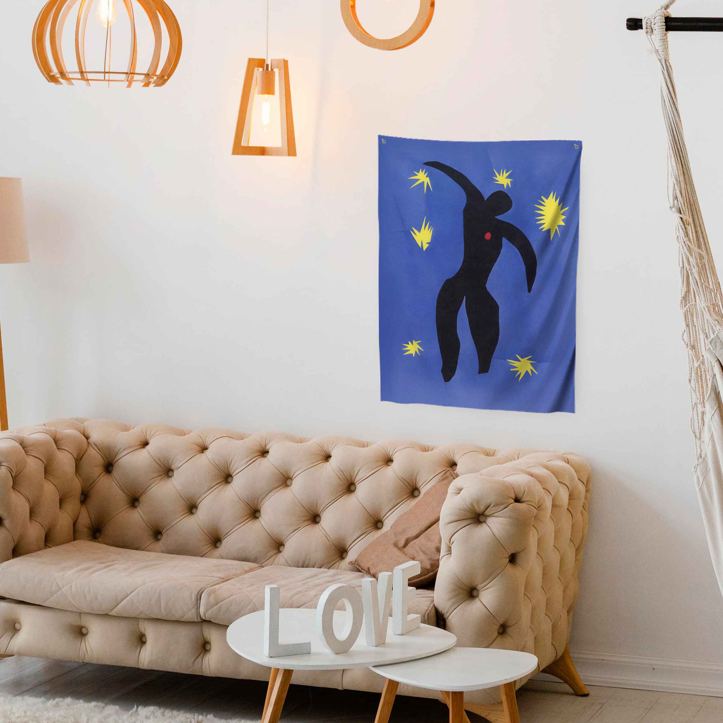 Wall decoration tapestry MK Čiurlionis 