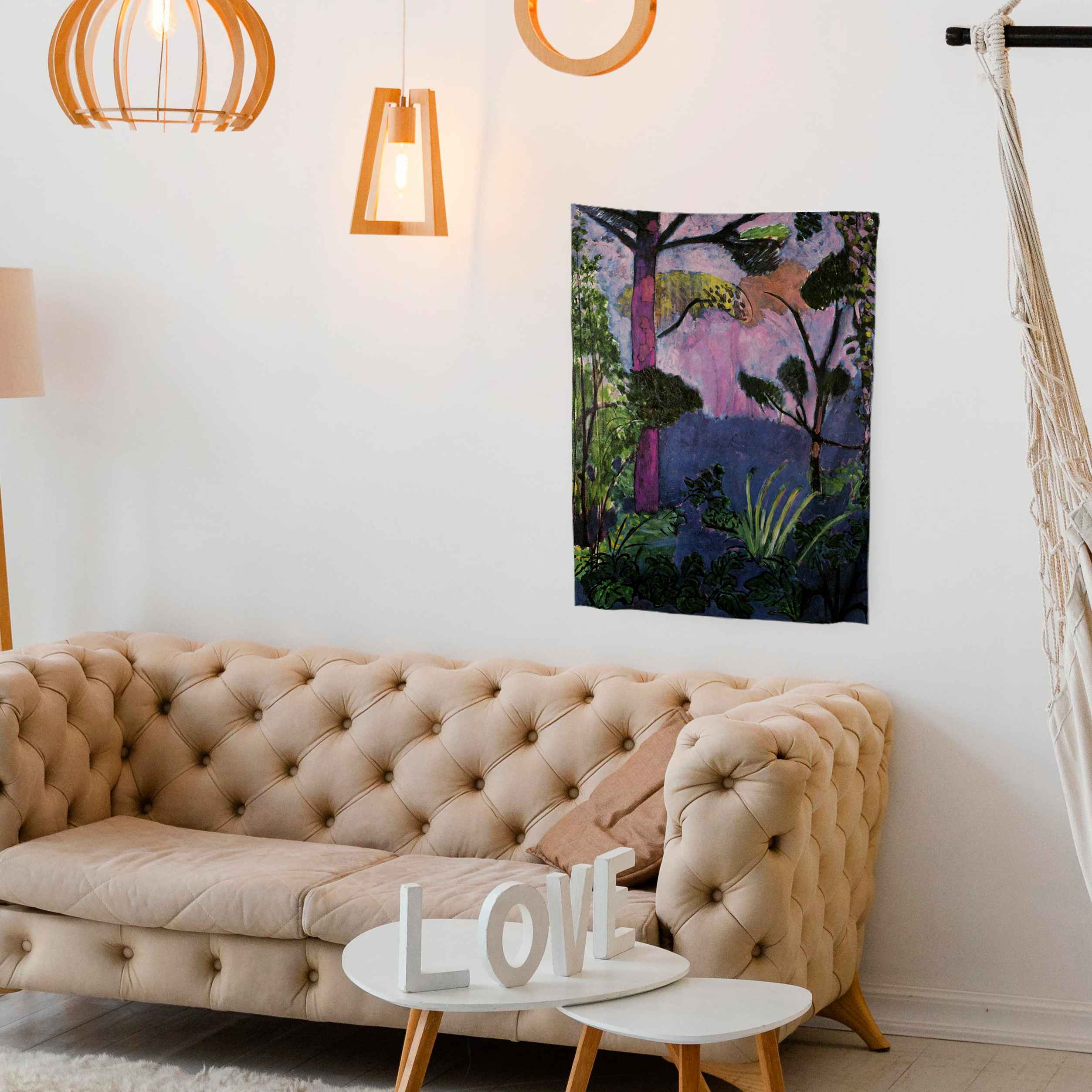 Sienos dekoracija gobelenas Henri Matisse „Moroccan Landscape