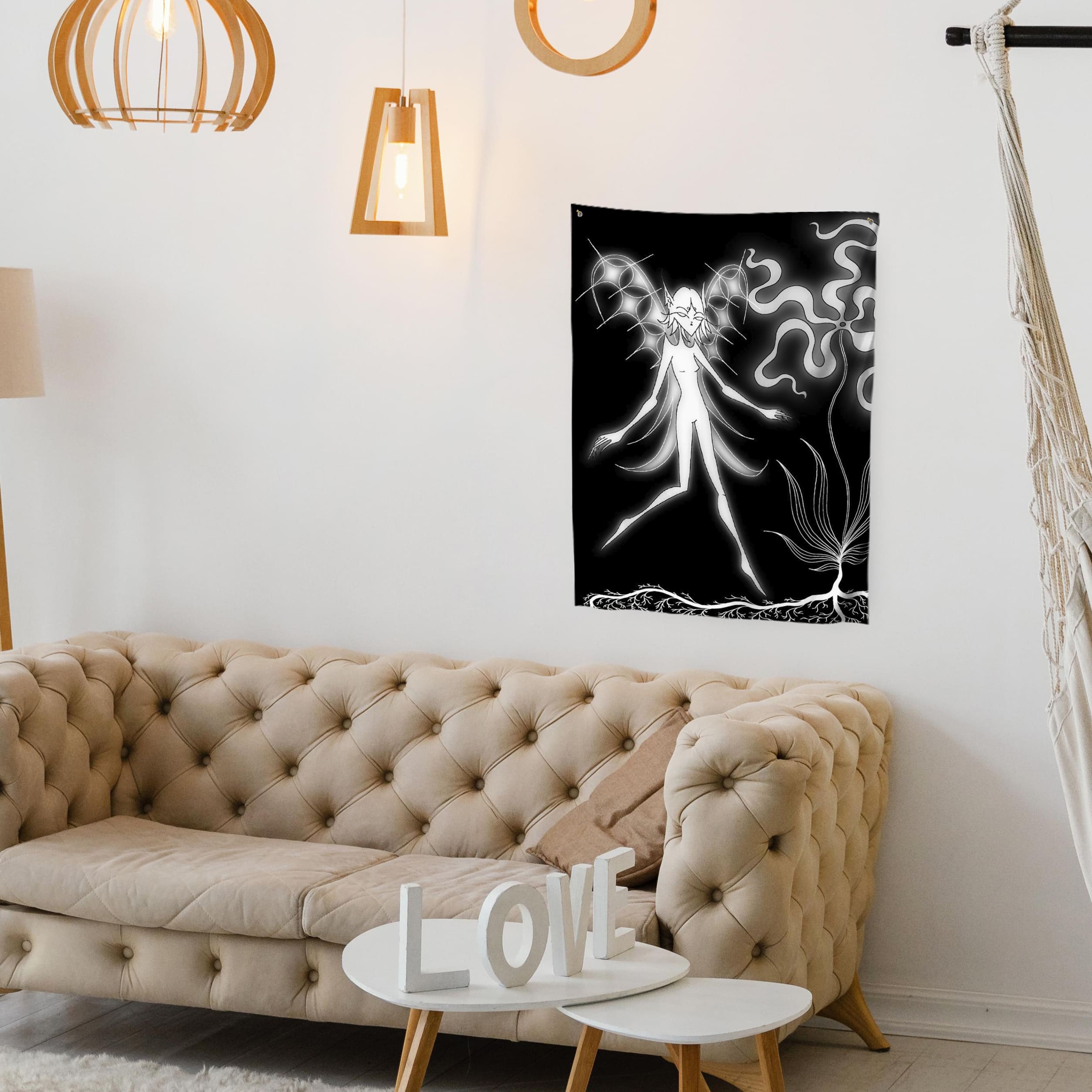 Wall decoration tapestry Flustas Jower 
