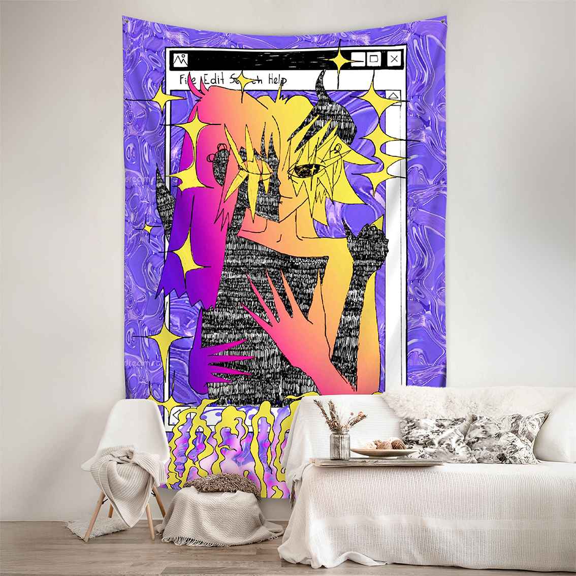 Wall decoration tapestry Flustas Jower 