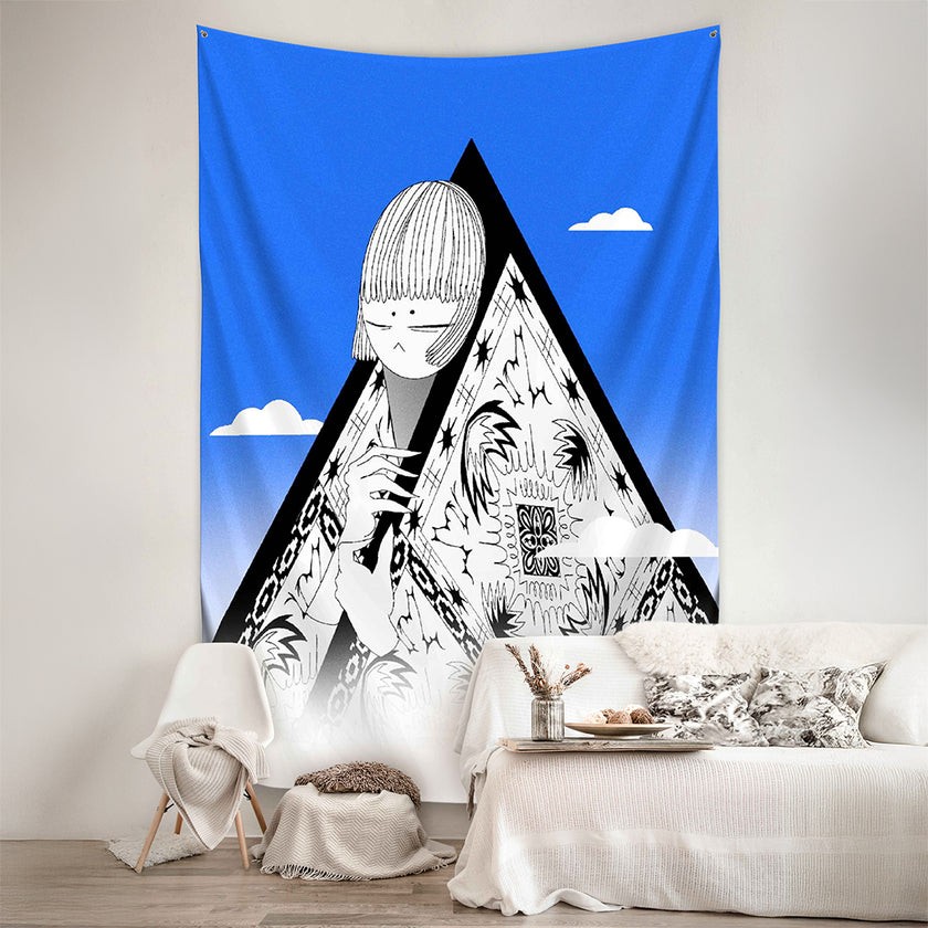 Sienos dekoracija gobelenas Flustas Jower „Mountain