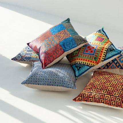Decorative cushion River of Patterns114B