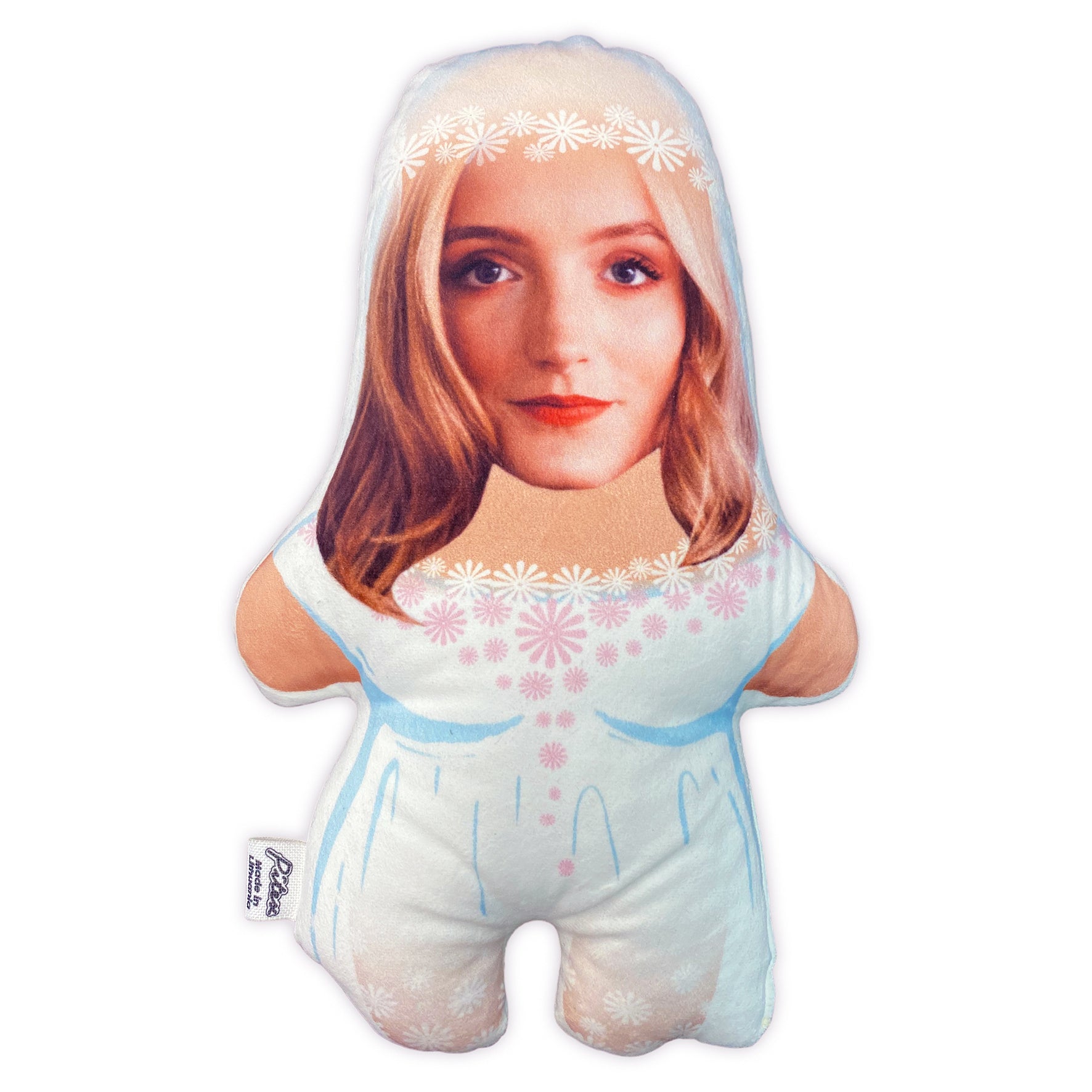 Gnome pagalvėlė su jūsų nuotrauka „Jaunoji