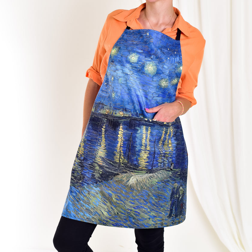 Prijuostė Vincent van Gogh „Starry Night Over the Rhône