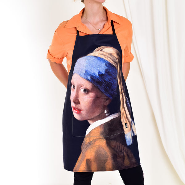 Prijuostė Johannes Vermeer "Girl with a Pearl Earring"