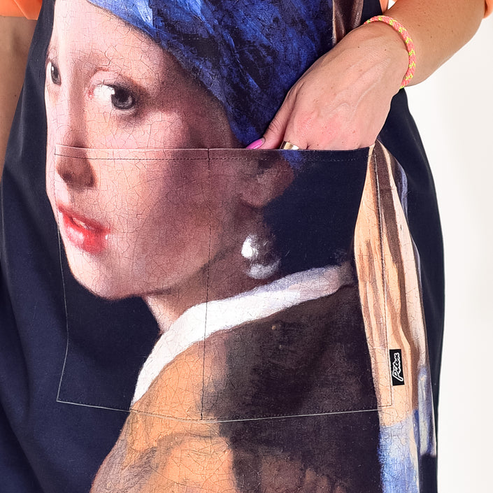 Prijuostė Johannes Vermeer „Girl with a Pearl Earring“