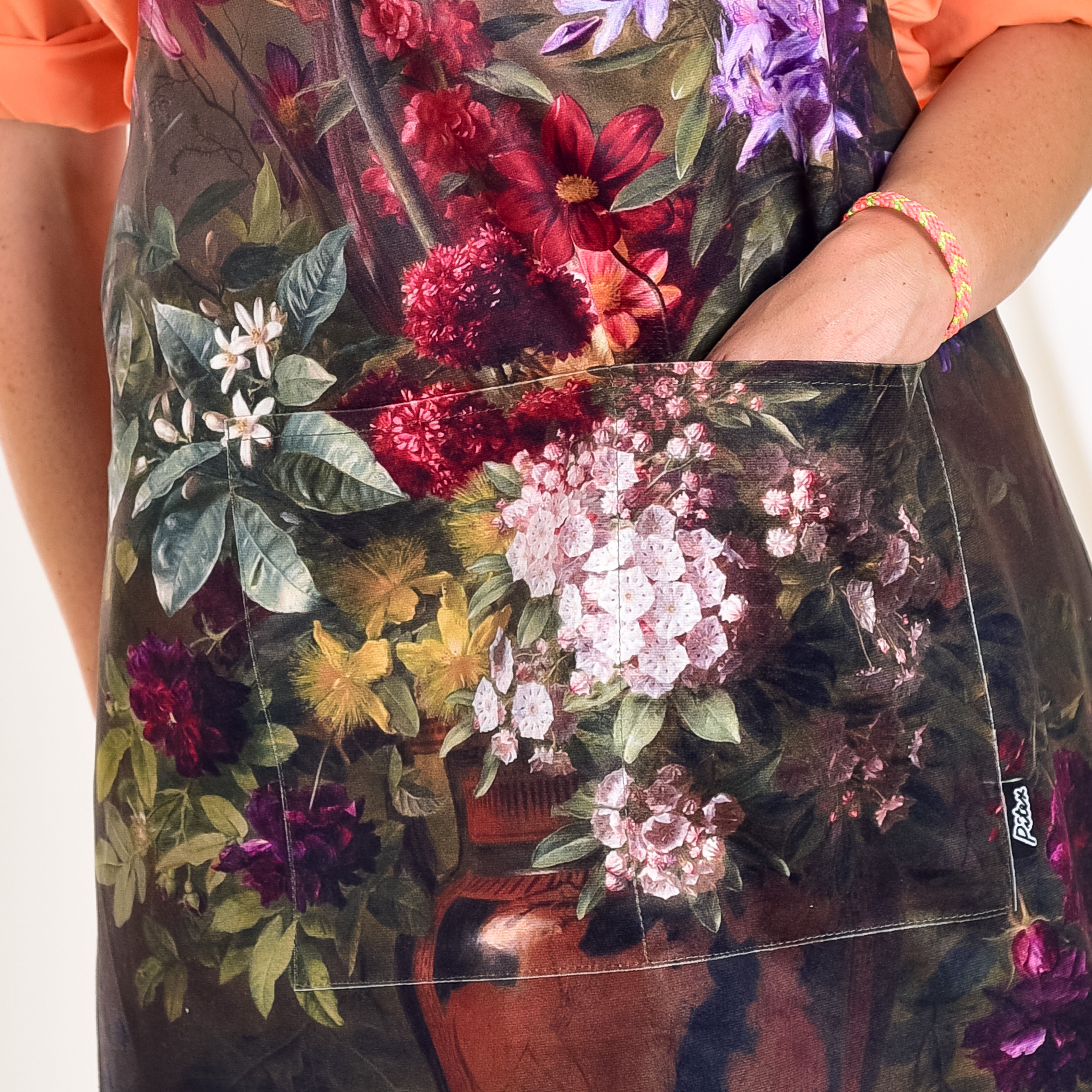Prijuostė Gregorius van Os "Still Life with Flowers in a Greek Vase"