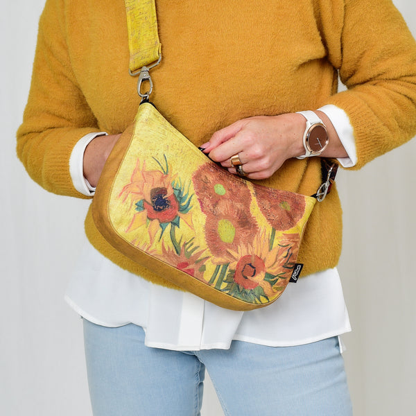 Baguette bag Vincent van Gogh "Sunflowers"