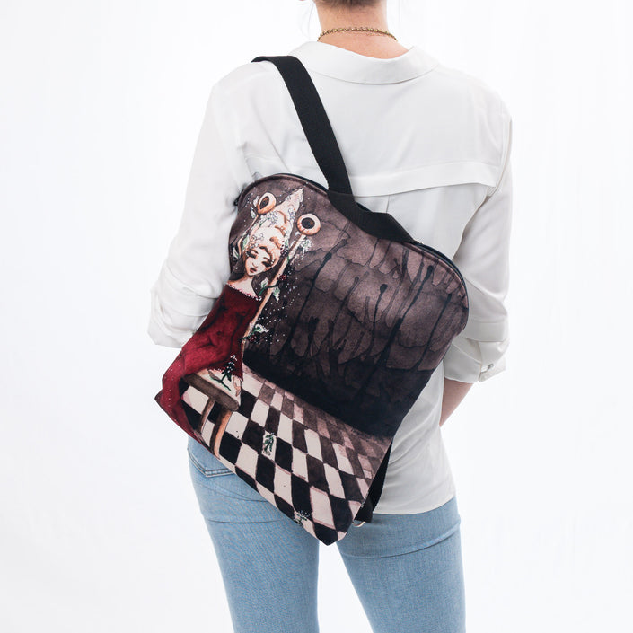 Backpack No. 1 Theresa Van Cherry 