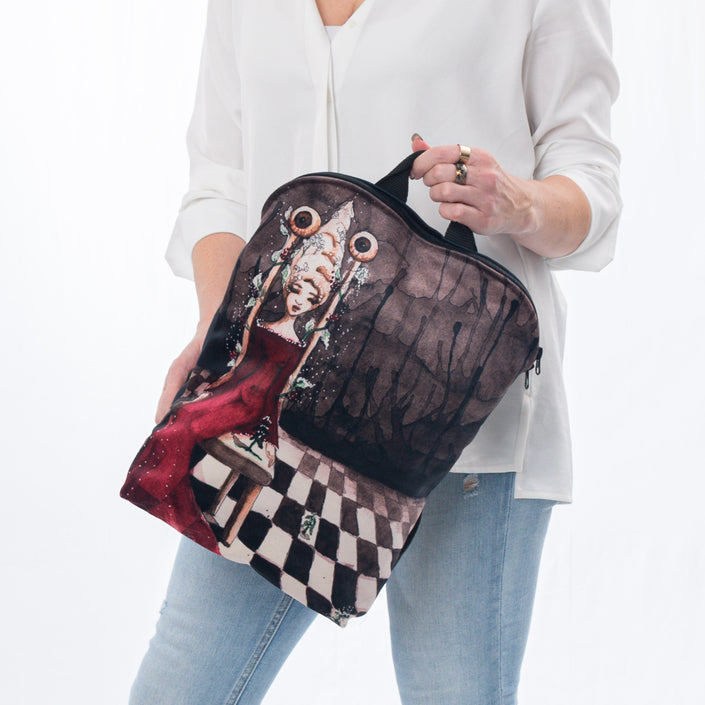 Backpack No. 1 Theresa Van Cherry 