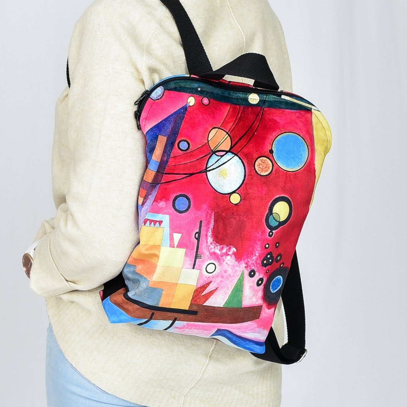Backpack Wassily Kandinsky "Heavy Red"