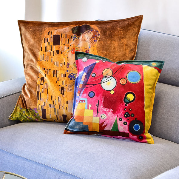 Decorative cushion Wassily Kandinsky "Heavy Red"