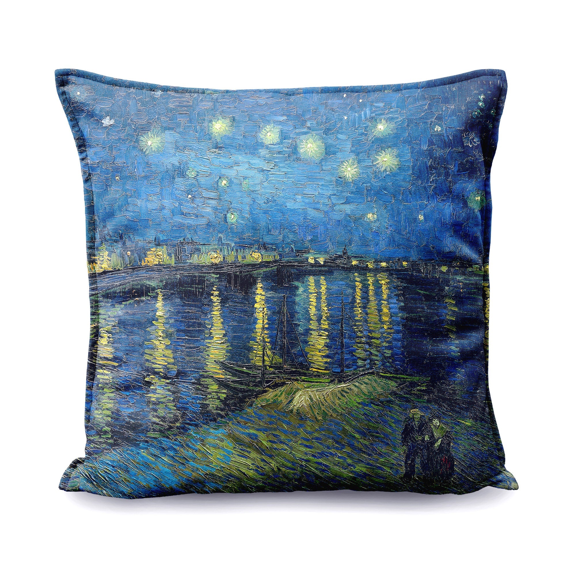 Decorative cushion Vincent van Gogh "Starry Night Over the Rhône"